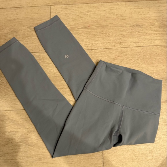 lululemon athletica Pants - Smokey blue Lululemon high waisted leggings